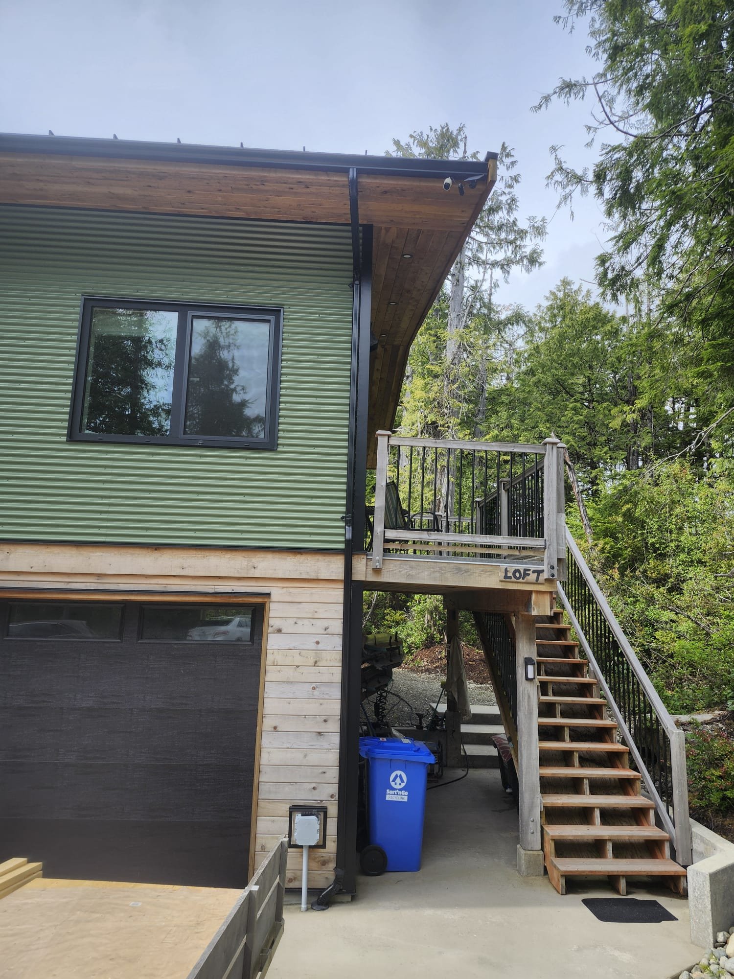 Loft Architecture & Exterior Stairs